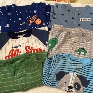 Carters Infant footie sleepers